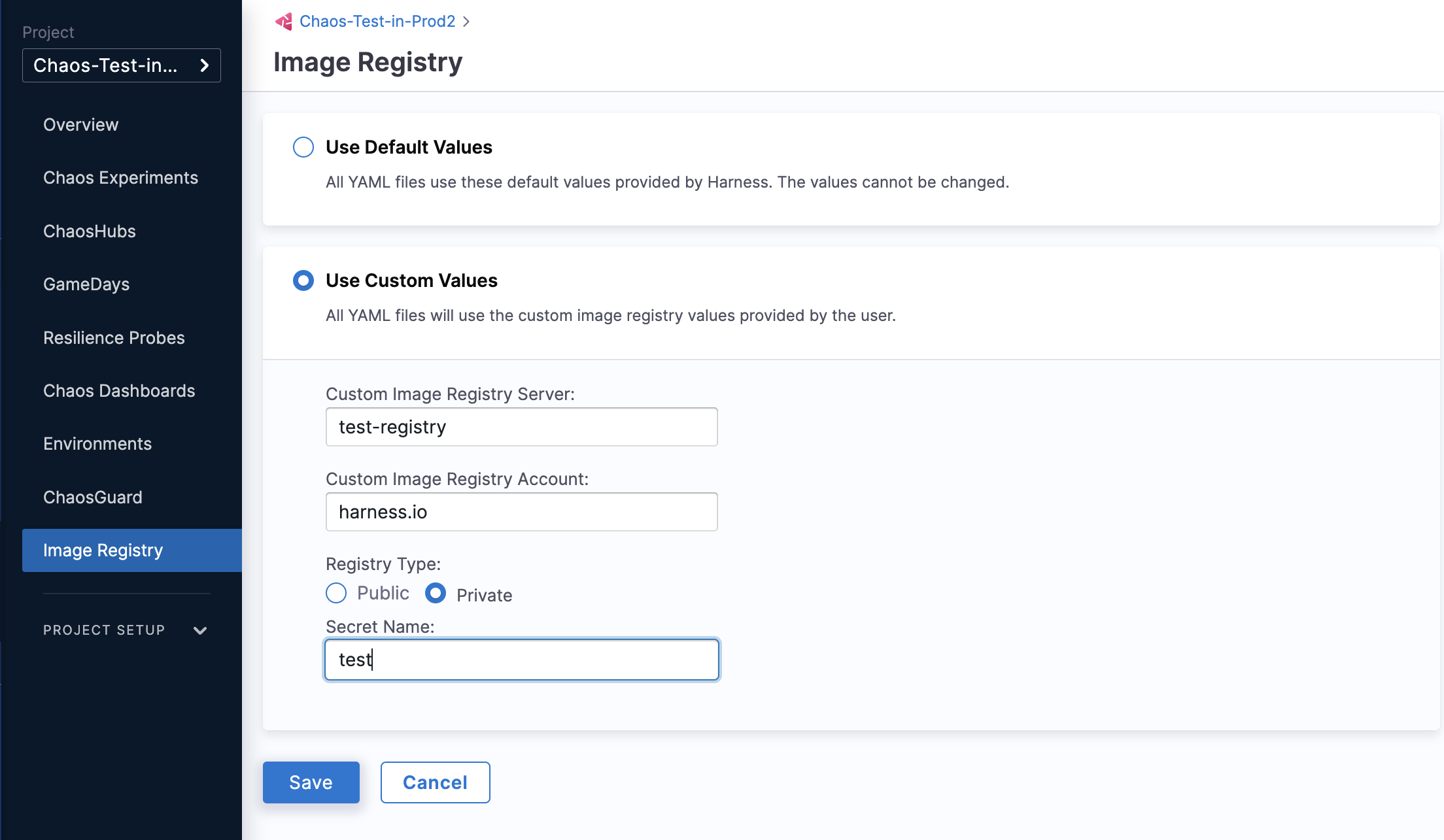 private-registry